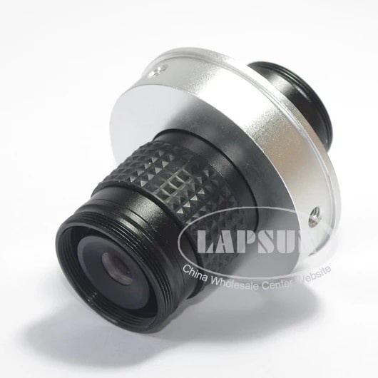 10X - 80X Magnification Zoom C-mount CS Glass Lens for Digital