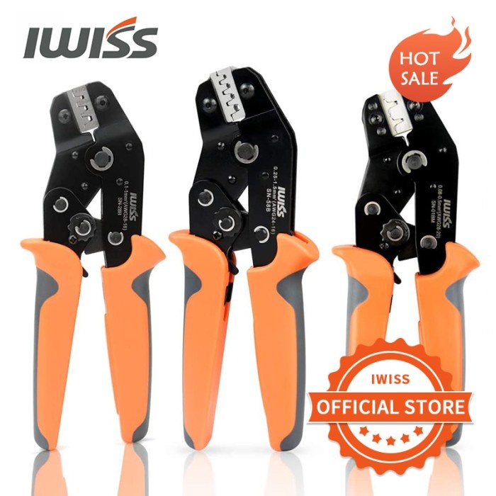 IWISS mini hand Crimping tool