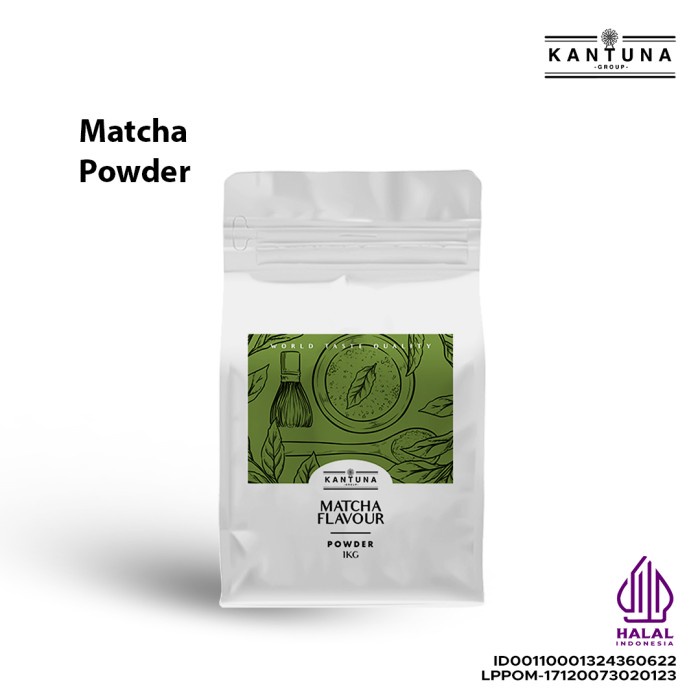 

Powder minuman rasa Matcha 1kg