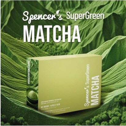 

Spencer's Supergreen MATCHA Menunjang Aktivitas dan Metabolisme Tubuh