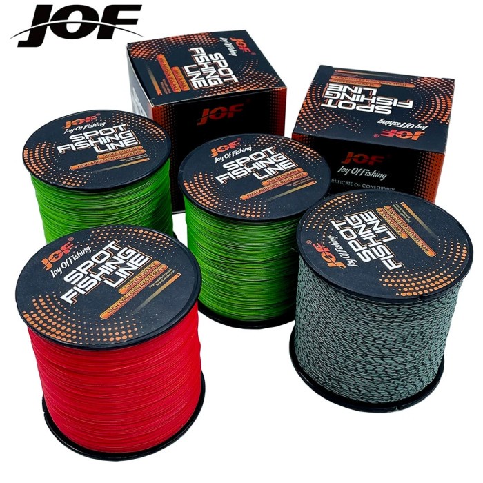 JOF 8x-strand Fishing Line 500m 300m Multifilament Pe Braided Fishing