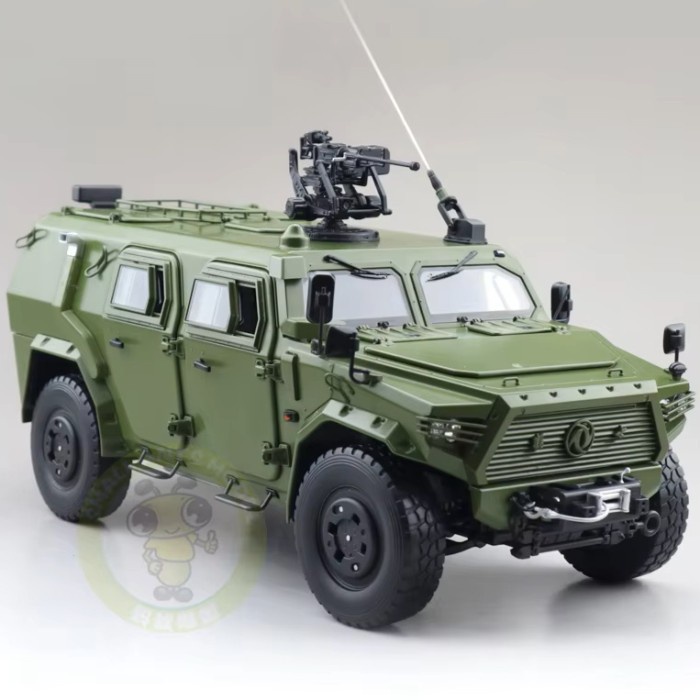 TERLARIS DIECAST MILITARY DF 1:18 SCALE MILITARY VEHICLE ARMORED ALLOY READY