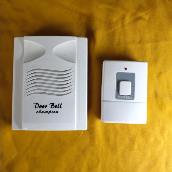 DOOR BELL DING DONG WIRELESS CHAMPION tanpa kabel