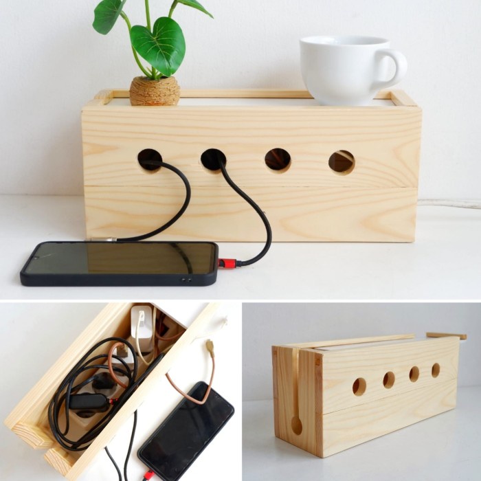 Box Terminal Listrik - Charging Station Tutup Colokan Terminal Kabel