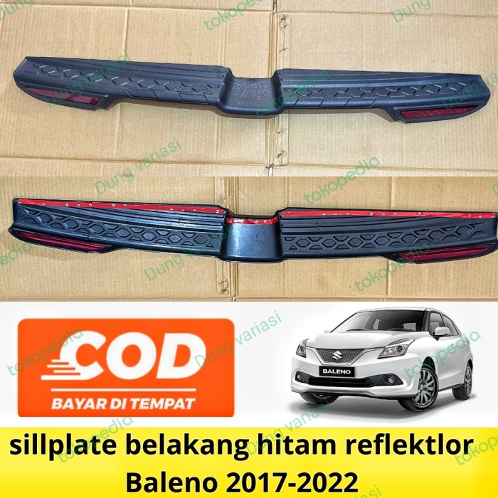 Sillplate Belakang Baleno Hatchback 2017 2018 2020 2022 Exclusive