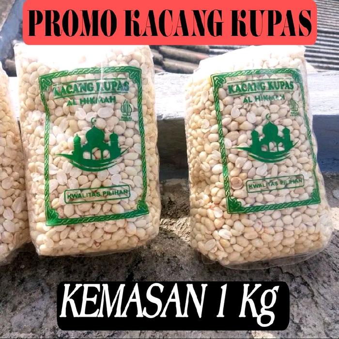 

1 kg kacang kupas tuban super kemasa 1000 gram biji kecil