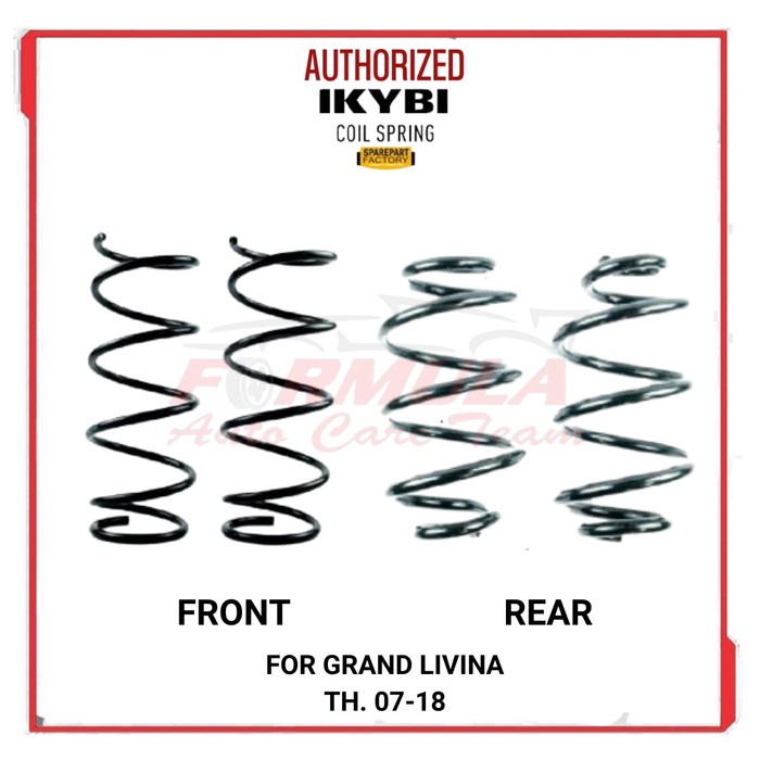 Per Ikybi / Per Nissan Grand Livina / Per Keong Coil Spring Ikybi Nissan Grand Livina Depan Belakang