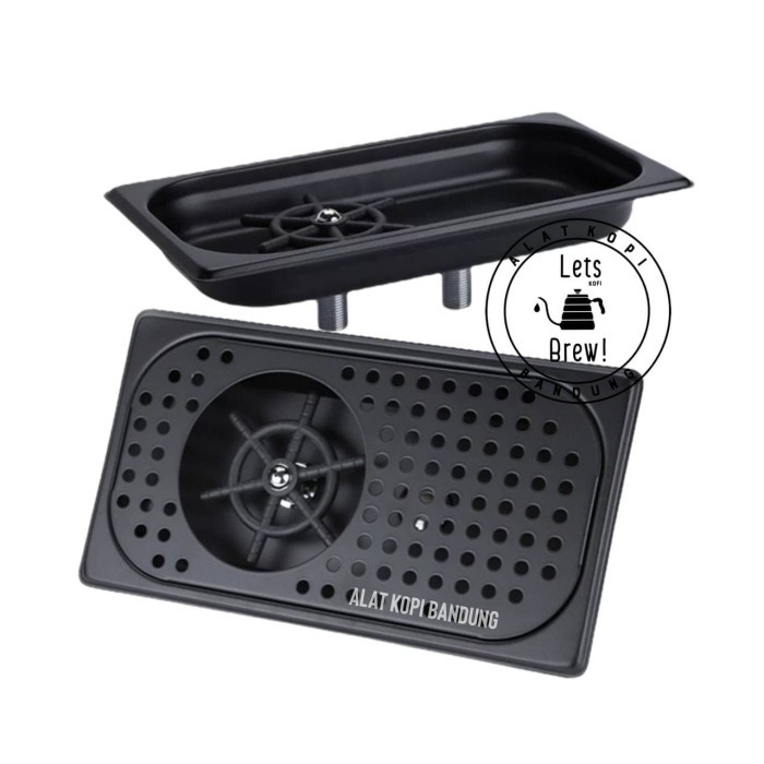 silahkan- Jug Rinser / Glass Rinser bahan Stainless / Alat membersihkan milk jug