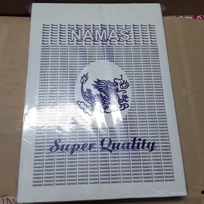

New Kertas Buram / Koran Merk Nagamas / Namas ( Isi 400 lembar )