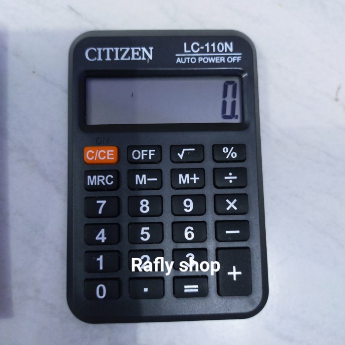 

New kalkulator citizen LC 110N 8 digit
