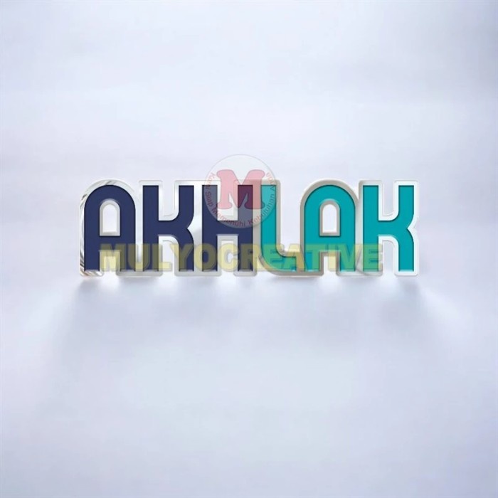 Terbaru Pin Bumn Akhlak Bentuk Logo - Pin Bros Aksesoris Akhlak Best Seller