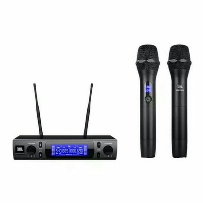 Mic wireless jbl vm 300/ Mic wireless jbl handheld/Mic jbl Original Unit Baru/Segel - Garansi Resmi