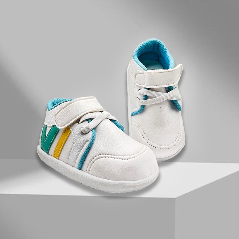 sepatu anak bayi bunyi cit cit laki laki perempuan prewalker (free box)
