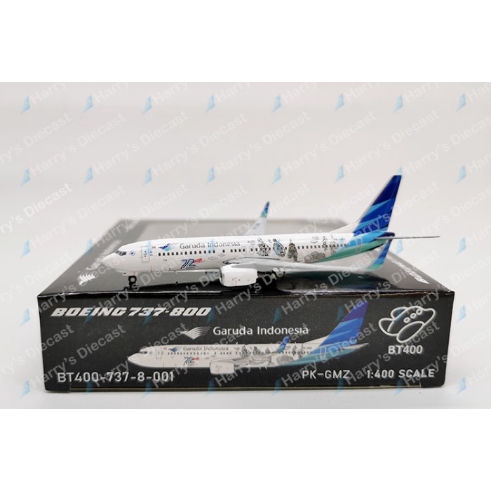 1/400 B737-800 Garuda Indonesia - Cinta Indonesia by JC Wings
