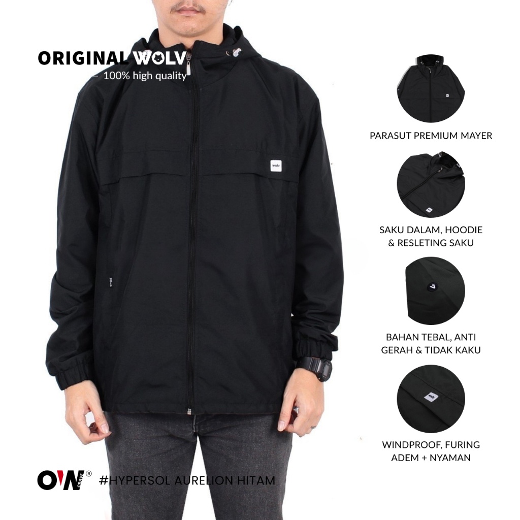 WOLV - Jaket Hypernova Original Wolv Pria Wanita
