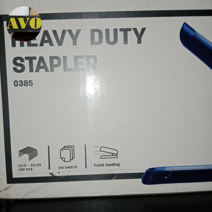 

STAPLER JILID HEAVY DUTY DELI 0385 ALAT TULIS - BINDER, STATIONERY