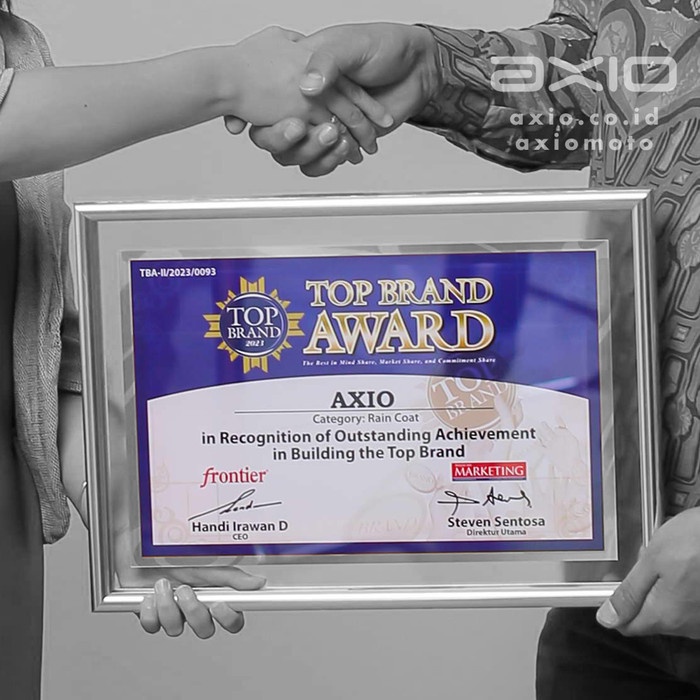 JAS HUJAN ANAK AXIO AX-122 ORIGINAL OFFICIAL