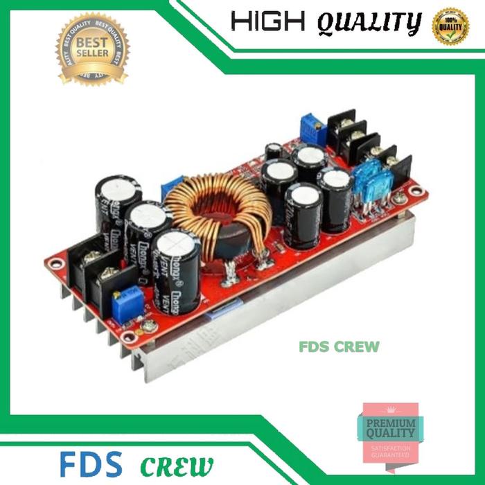 SH750 Elektronik Modul Step Up DC 5V To 12V 1200 WATT 20 Ampere Boost DC AdJ OBRAL