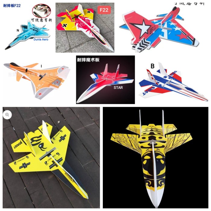 BISA TERMIN Pesawat RC SU27 Magic Board