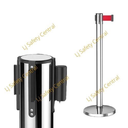 

Tiang Antrian Stainless Hitam Queue Line