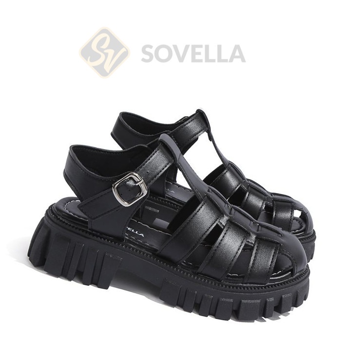 SOVELLA Kailee Sandal Wedges Tali Wanita