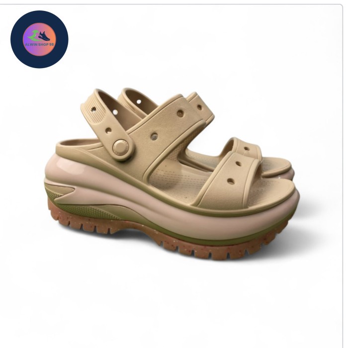 CROCS MEGA CRUSH SLIDE/SANDAL CROCS SLIDE/ CROCS WANITA
