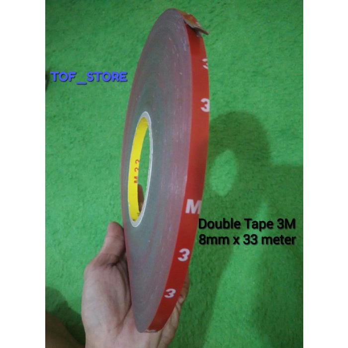 

New Double Tape 3M Original Foam 8mm x 33 meter
