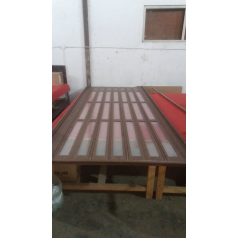 AYOOOLLARIZSS PINTU LIPAT PVC MOTIF KACA BLUR,BUREM / PINTU KAMAR TIDUR / PINTU PENYEKAT RUANGAN