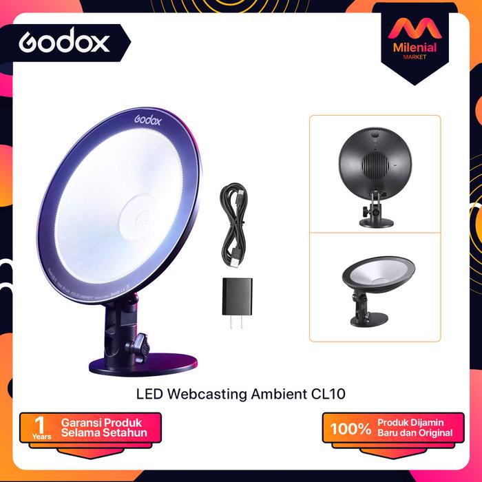 Godox Cl10 Cl 10 Led Webcasting Ambient Light Terlaris
