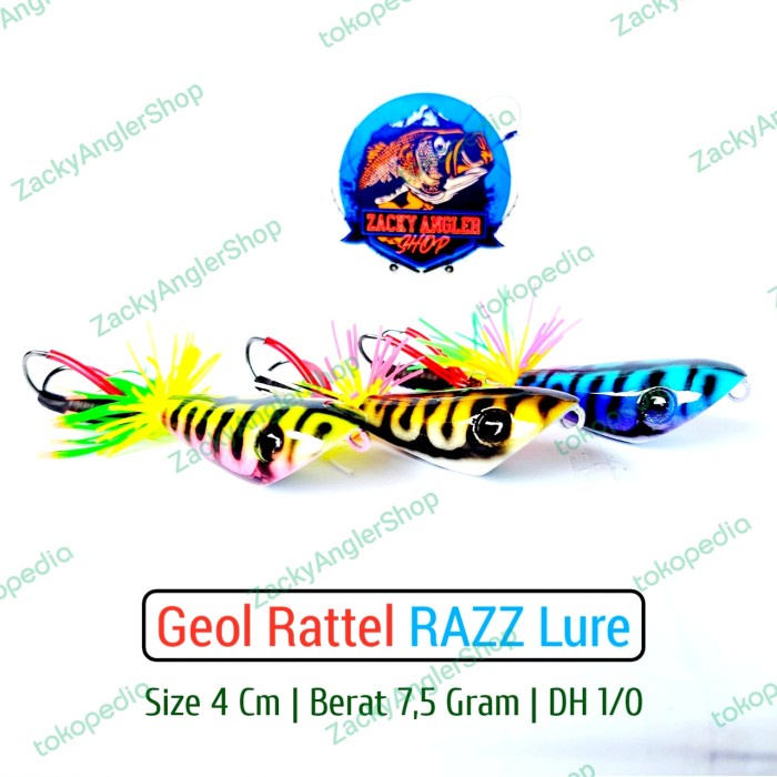 Ready Geol Rattel RAZZ Lure 4 Cm Umpan Pancing