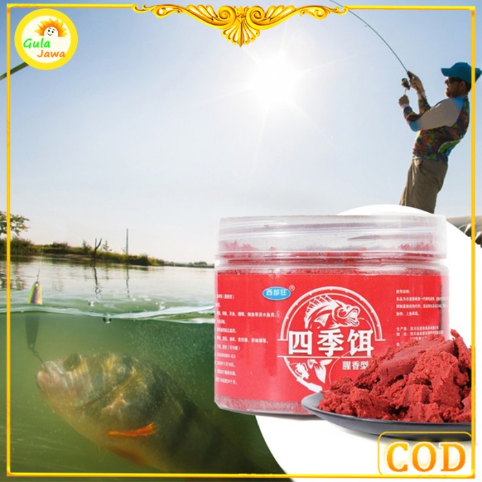 Ready Umpan Fermentasi Cacing Darah Siap Pakai/Umpan Pancing Cacing Merah