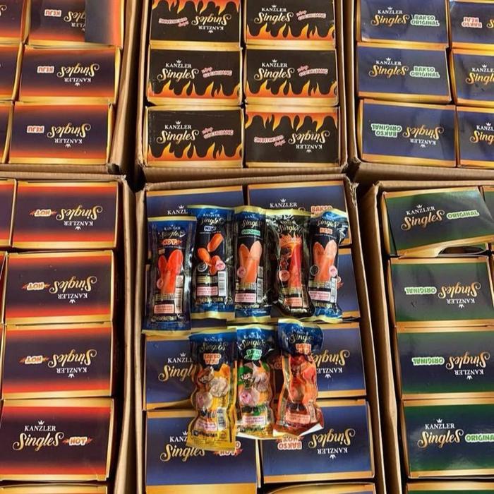 

Lalaa_Store 1 box sosis kanzler isi 12 pcs kanzler singles