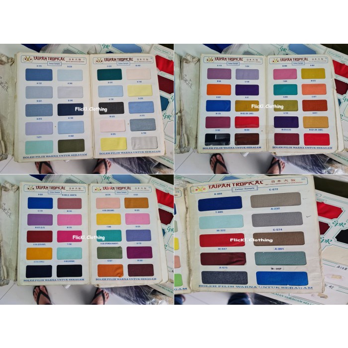 Navero-Kain Drill Taipan Tropical Japan Jepang Eceran