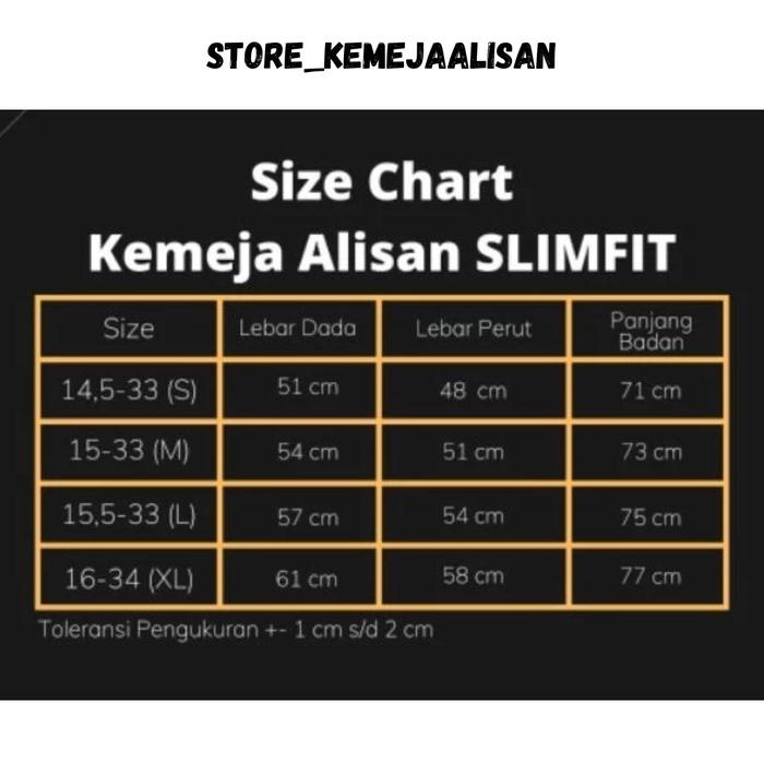 Navero-Kemeja Alisan Batik Lengan Panjang Slimfit Semua Varian Formal Katun