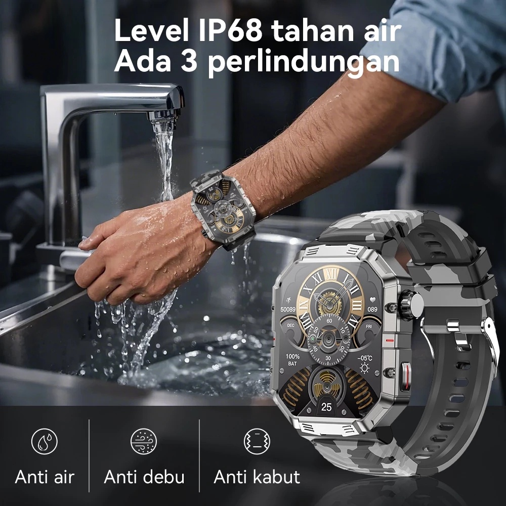 Promo Terbaru Huawei Outdoor Smart Watch H19 Original Waterproof Smartwatch Waterproof Men Sports