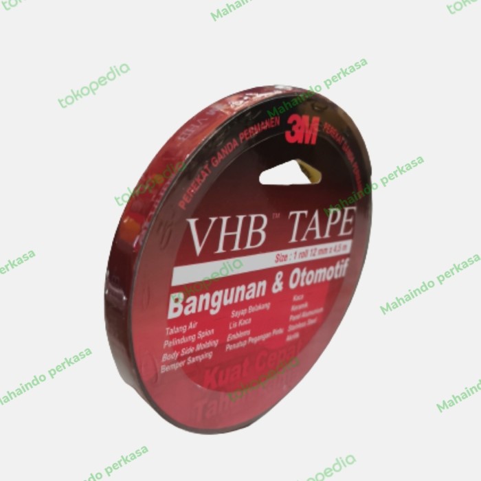 

New Double tape 3M Original VHB 4900 / Perekat emblem mobil