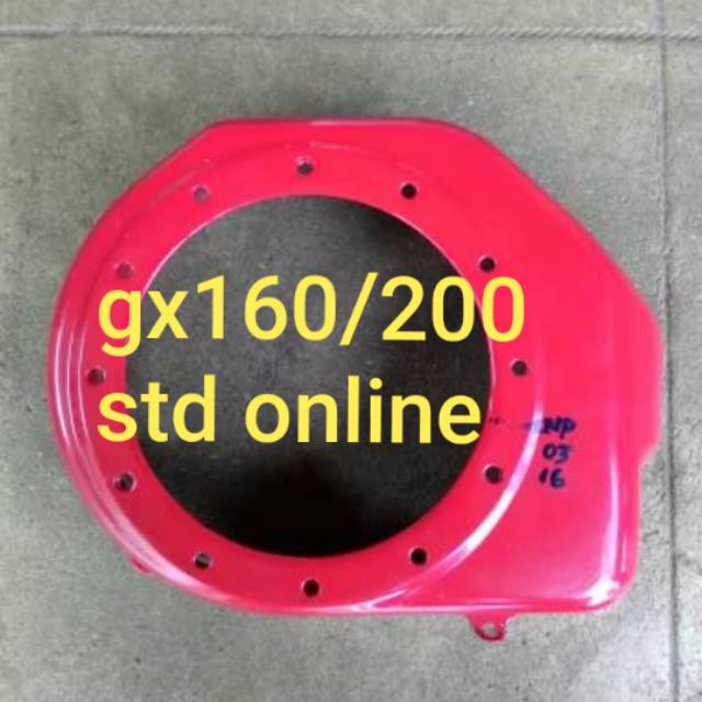 AYOOOLLARIZSS FAN COVER MESIN GX160 COVER FAN