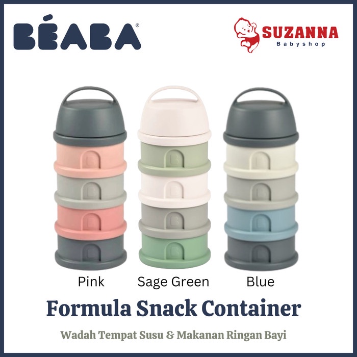 

Beaba Formula n Snack Container - Wadah Tempat Susu & Makanan Ringan