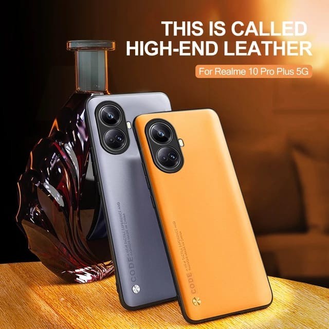 CASE REALME 10 PRO / 10 PRO PLUS 5G PREMIUM VEGAN LEATHER