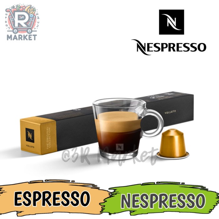 

Nespresso Volluto Espresso Coffee Capsule / Kapsul Kopi