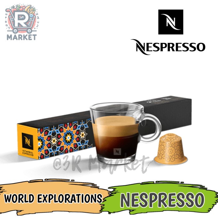 

Nespresso World Exploration Istanbul Coffee Capsule / Kapsul Kopi