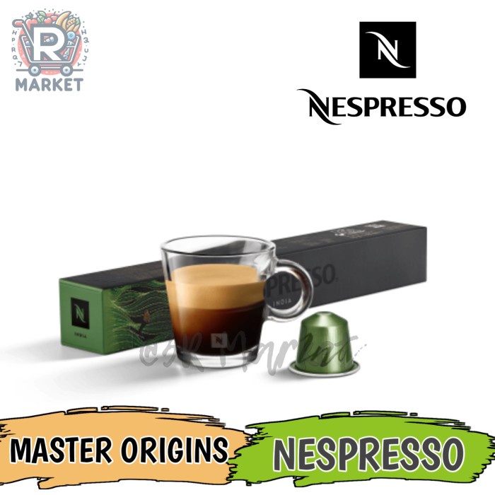 

Nespresso Master Origins India Coffee Capsule / Kapsul Kopi