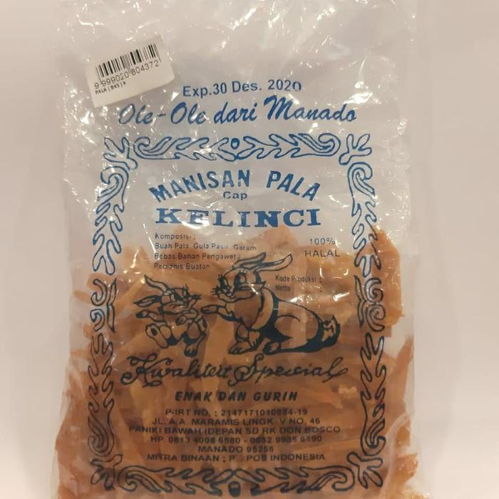 

FREE ONGKIR Manisan Pala Kering oleh oleh khas makassar 100gr AO944