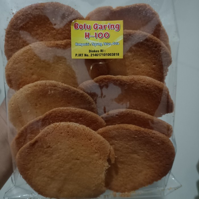 

PROMO SPECIAL Bolu Garing Khas Pontianak / Kue Bolu / Kue Kering / Oleh Oleh Kalbar PT654