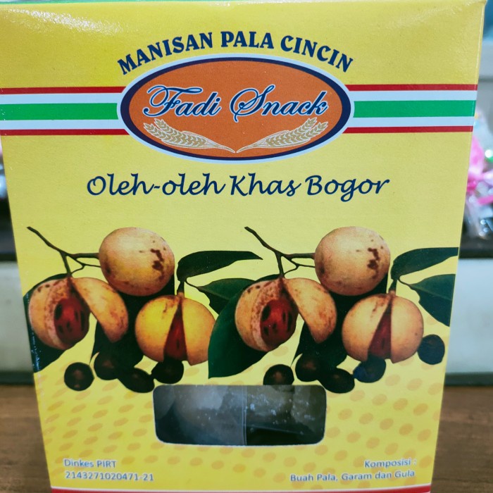 

DISKON Manisan Pala Kering Cincin Fadi Snack Oleh oleh Khas Bogor SZ673