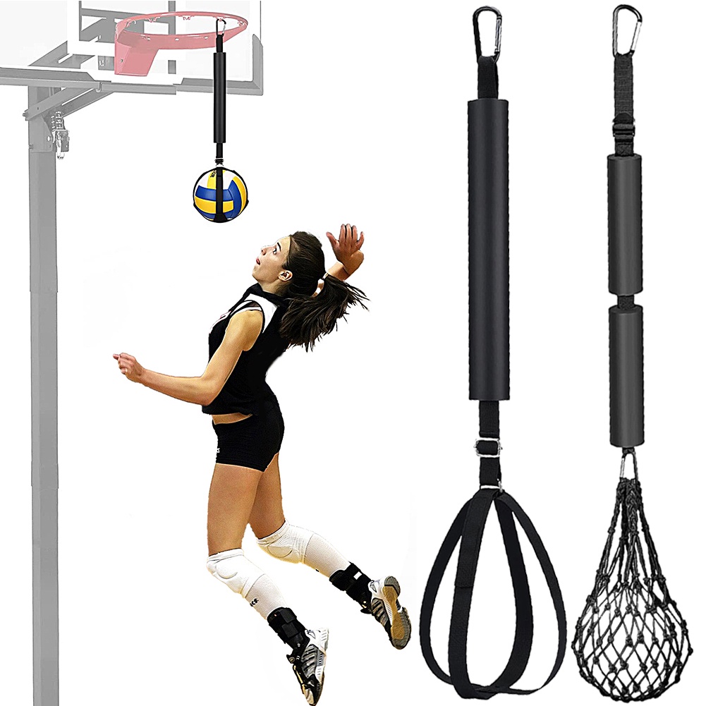 Volleyball Spike Trainer Volleyball Practice Trainer with Adjustable Belt Indoor Outdoor Train Suppl