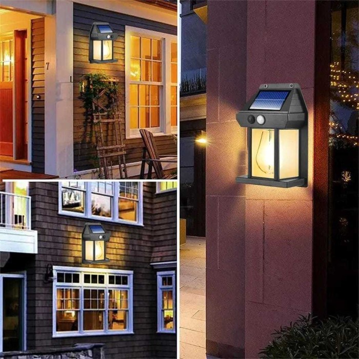 Goldenelectric Lampu Solar Panel / Lampu Dinding Tenaga Surya / Led Emergency / Lampu Dinding