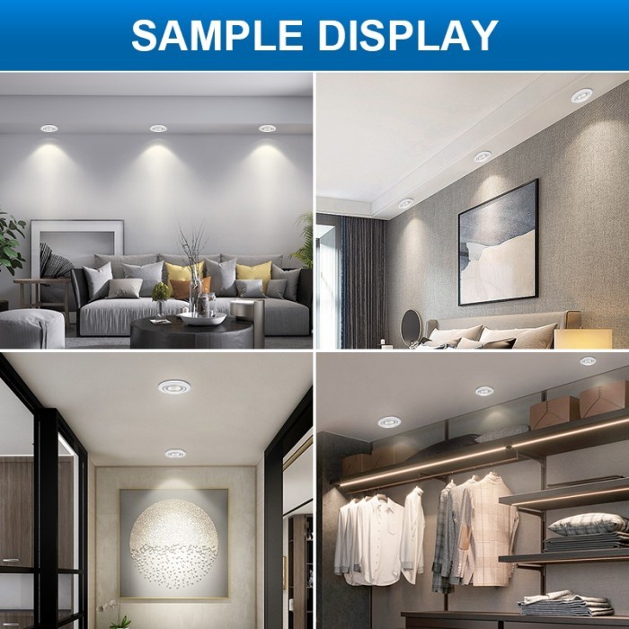 Goldenelectric Lampu Spotlight Megaman Mqtl2048-5W-2.5"3000K 170-240V