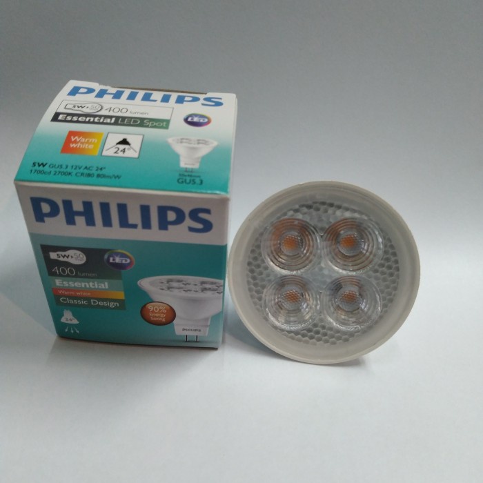 PHILIPS ESSENTIAL LED MR16 5W 2700K 12V WARMWHITE