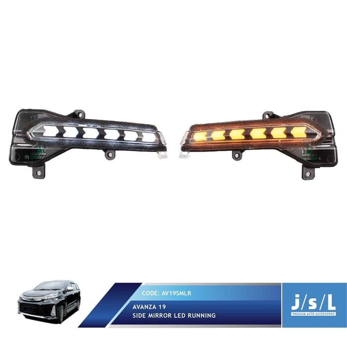 Jsl Mirror Running Signal Lamp Avanza / Xenia 2019 Led Lampu Spion
